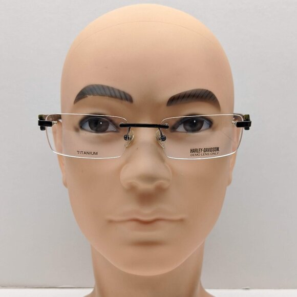 🕶️NEW! Harley-Davidson HD426 BLK Eyeglasses 53/19 140 /KAA209🕶️ - Picture 7 of 7
